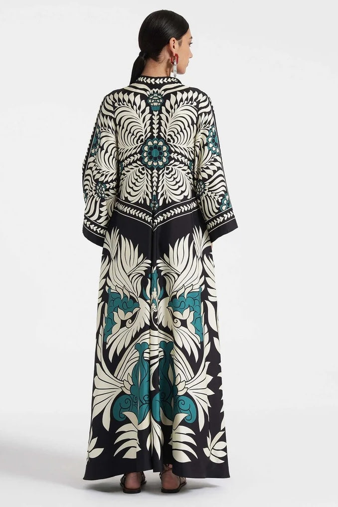 Magnifico Dress with Mix Tiles Design