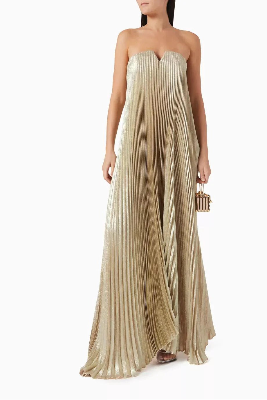 Sadie - Black Tie Strapless Gown