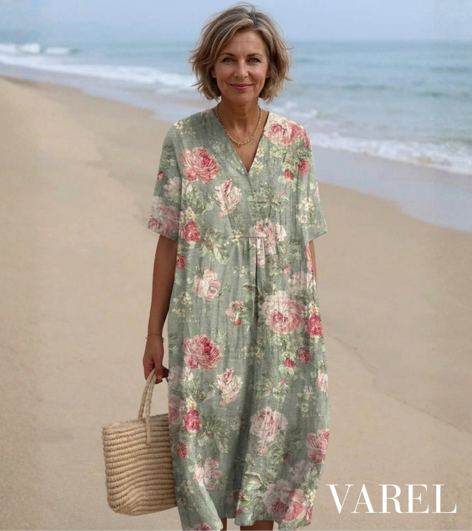 Arlene - Printed Summer Dress