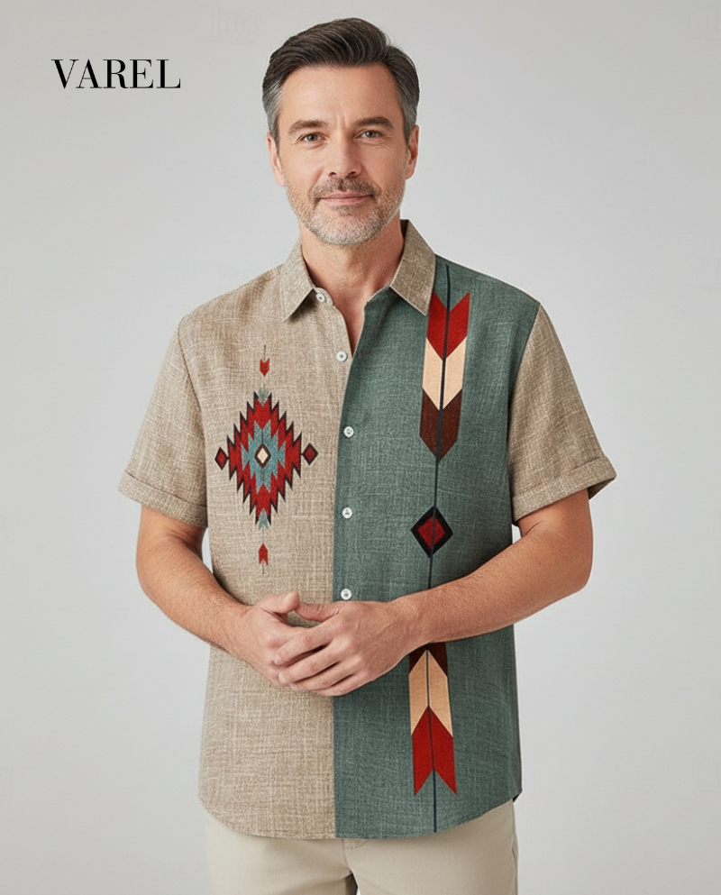 Fionn - Earthtone Linen Shirt