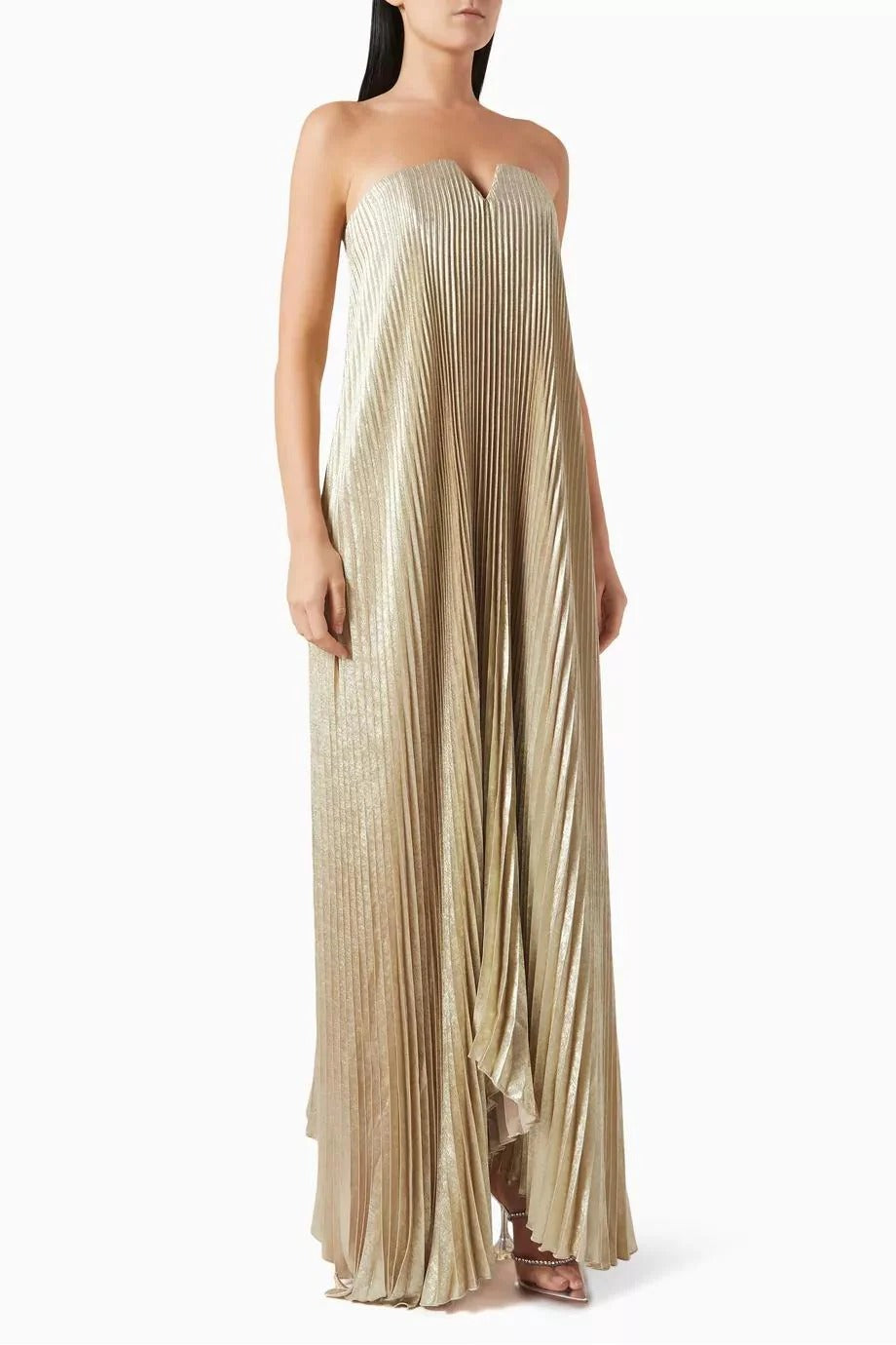 Sadie - Black Tie Strapless Gown