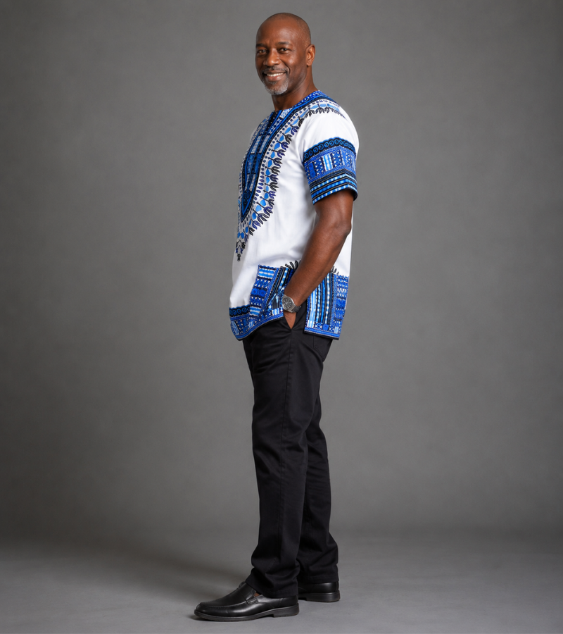 Cathal - Cultural Print Shirt