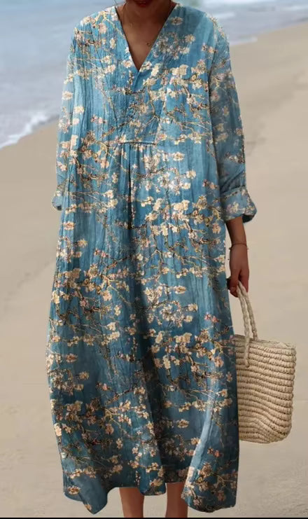 Elowen Leaf-Inspired Dress