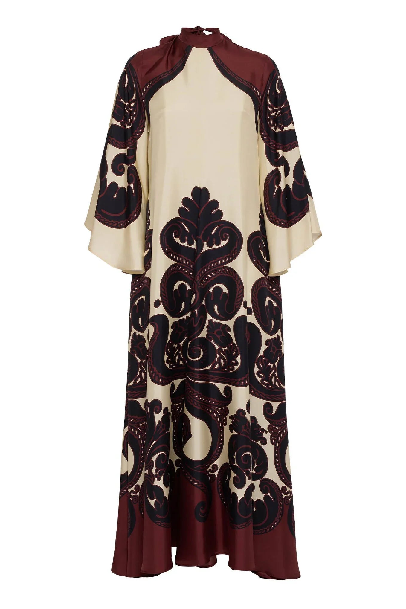 Colleen - Print Satin Dress