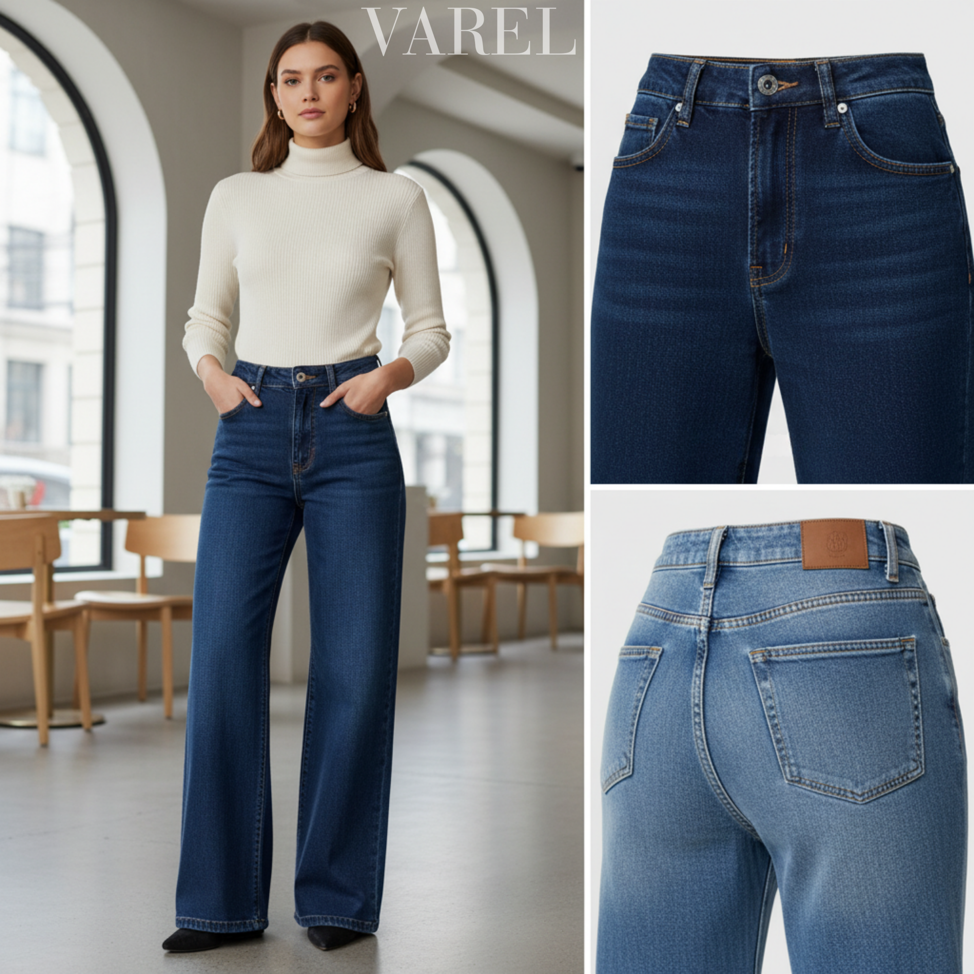 Jess | Wide-leg jeans