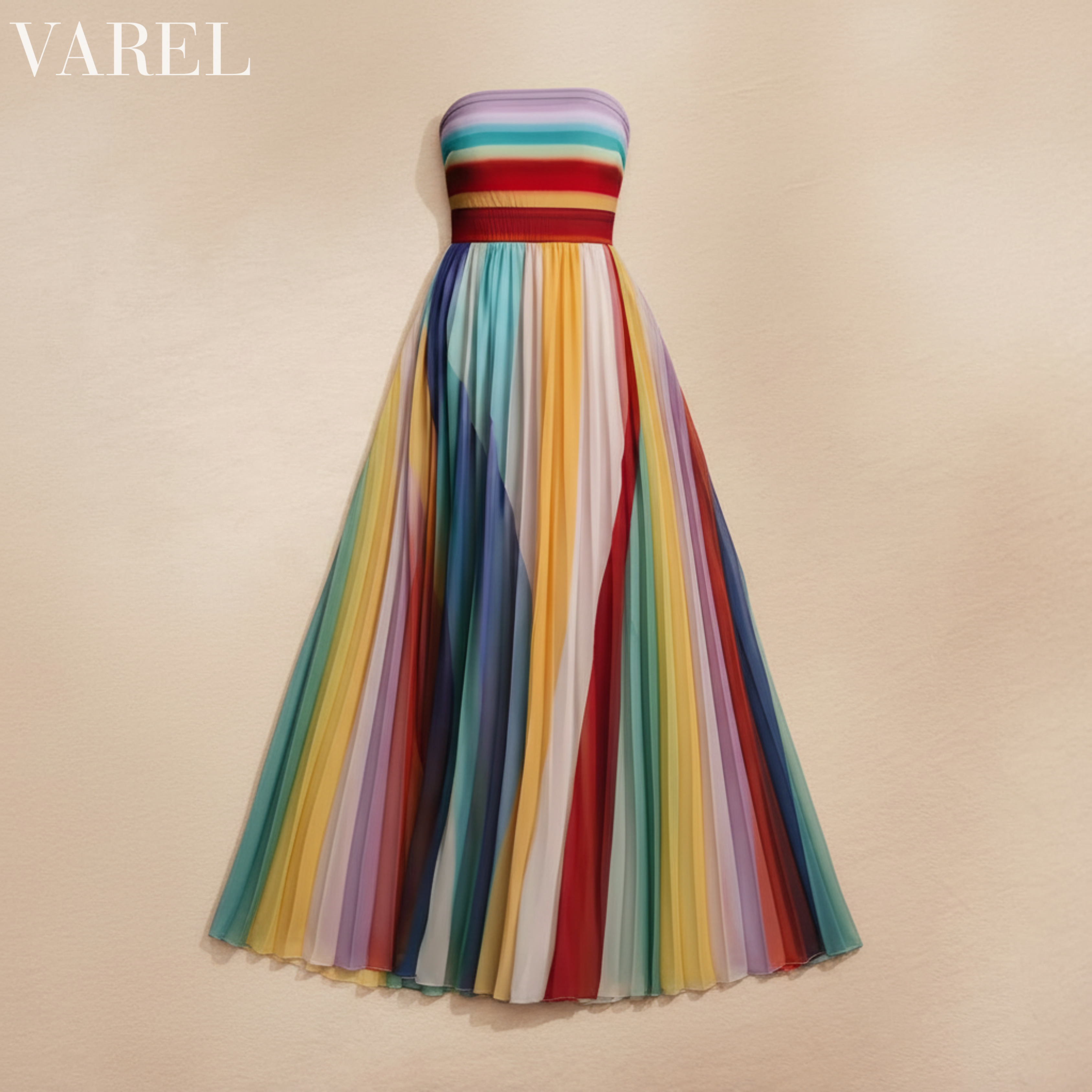 Julia | Colourful Maxi Dress