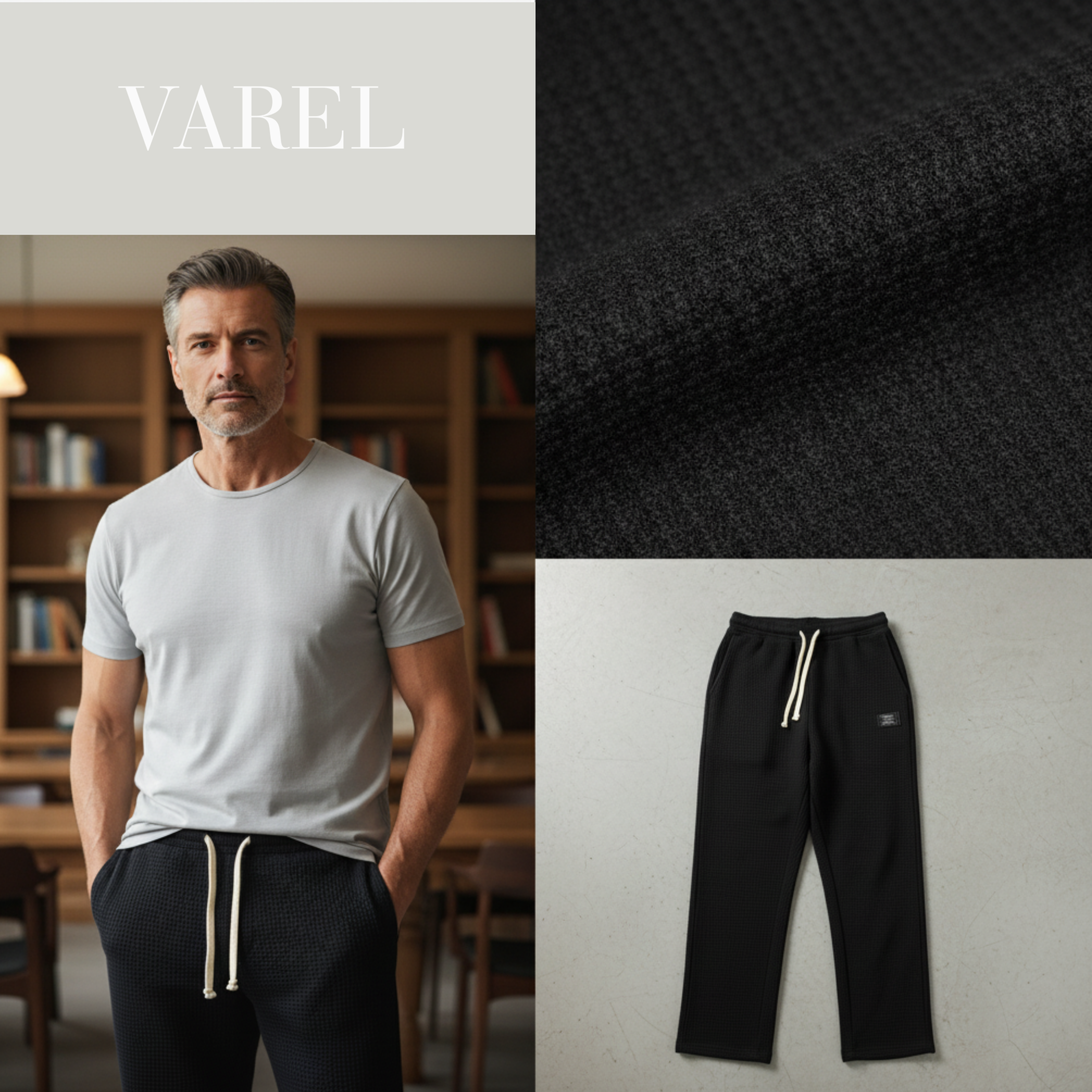 Milan - Waffle Lounge Trousers
