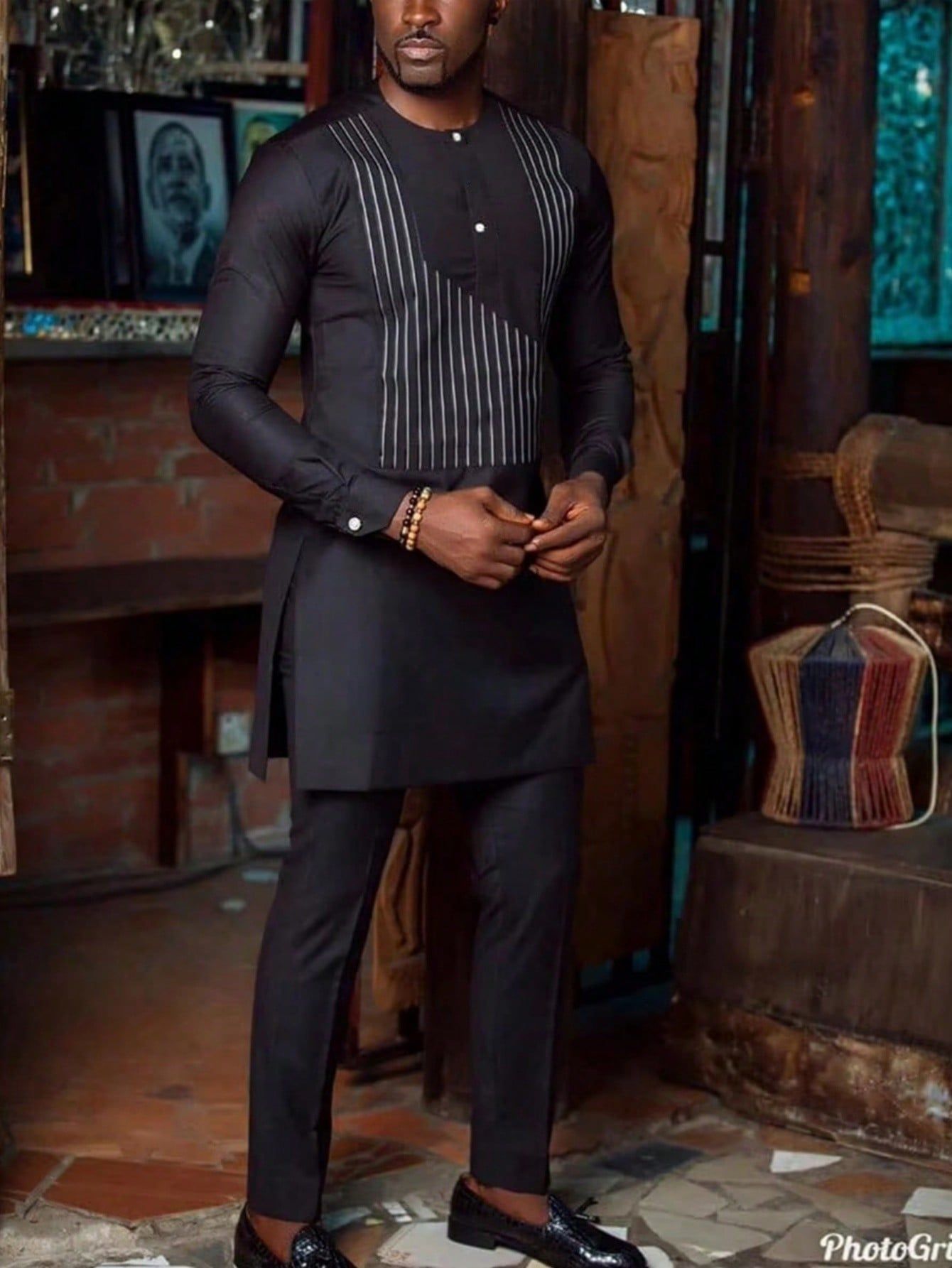 Soren - Modern Heritage Embroidered Ensemble