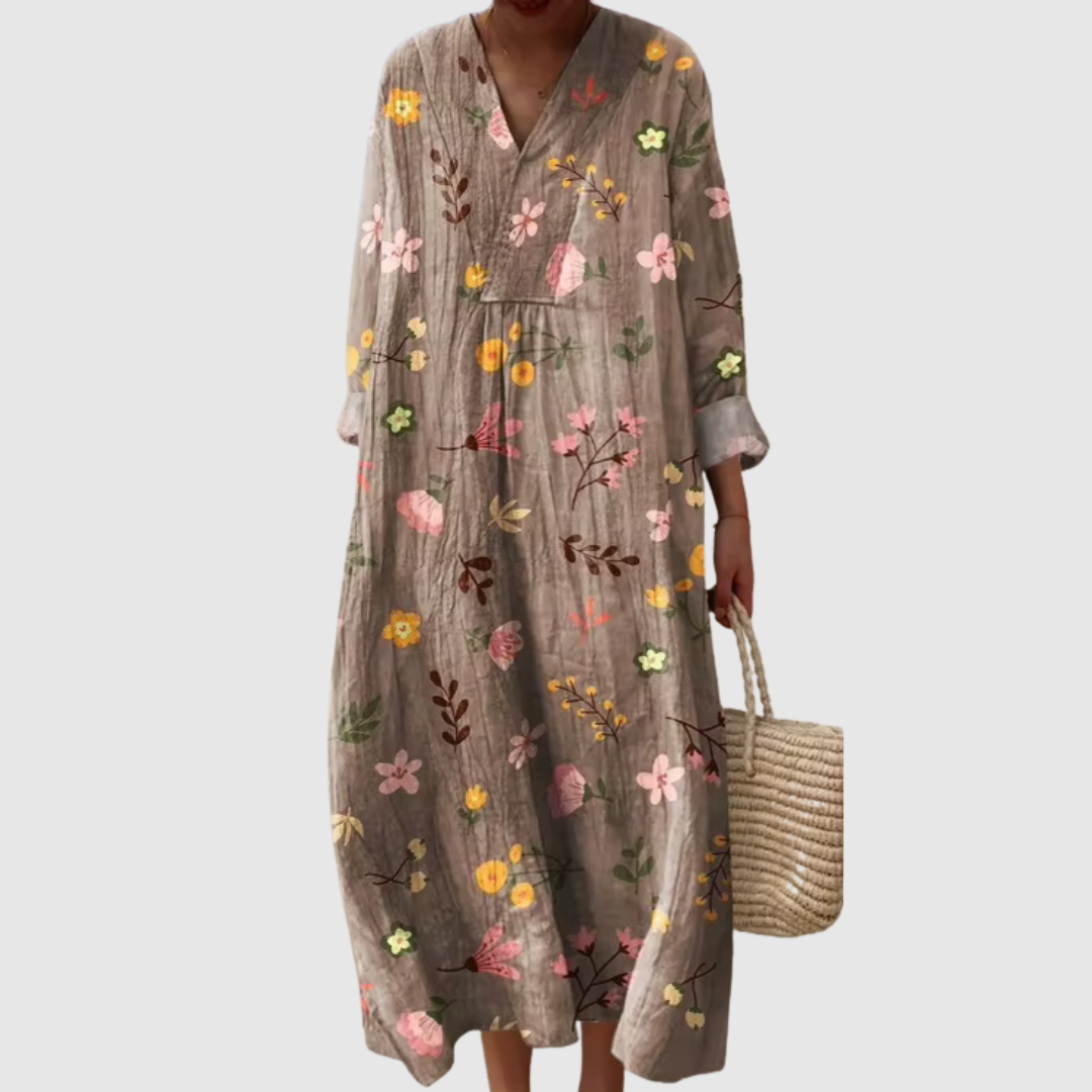 Aruna | Bohemian Patchwork Dress