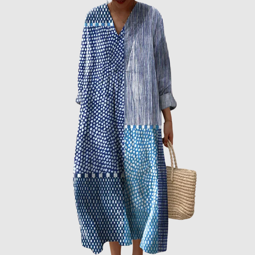 Lunara | Flowing Wave Dress