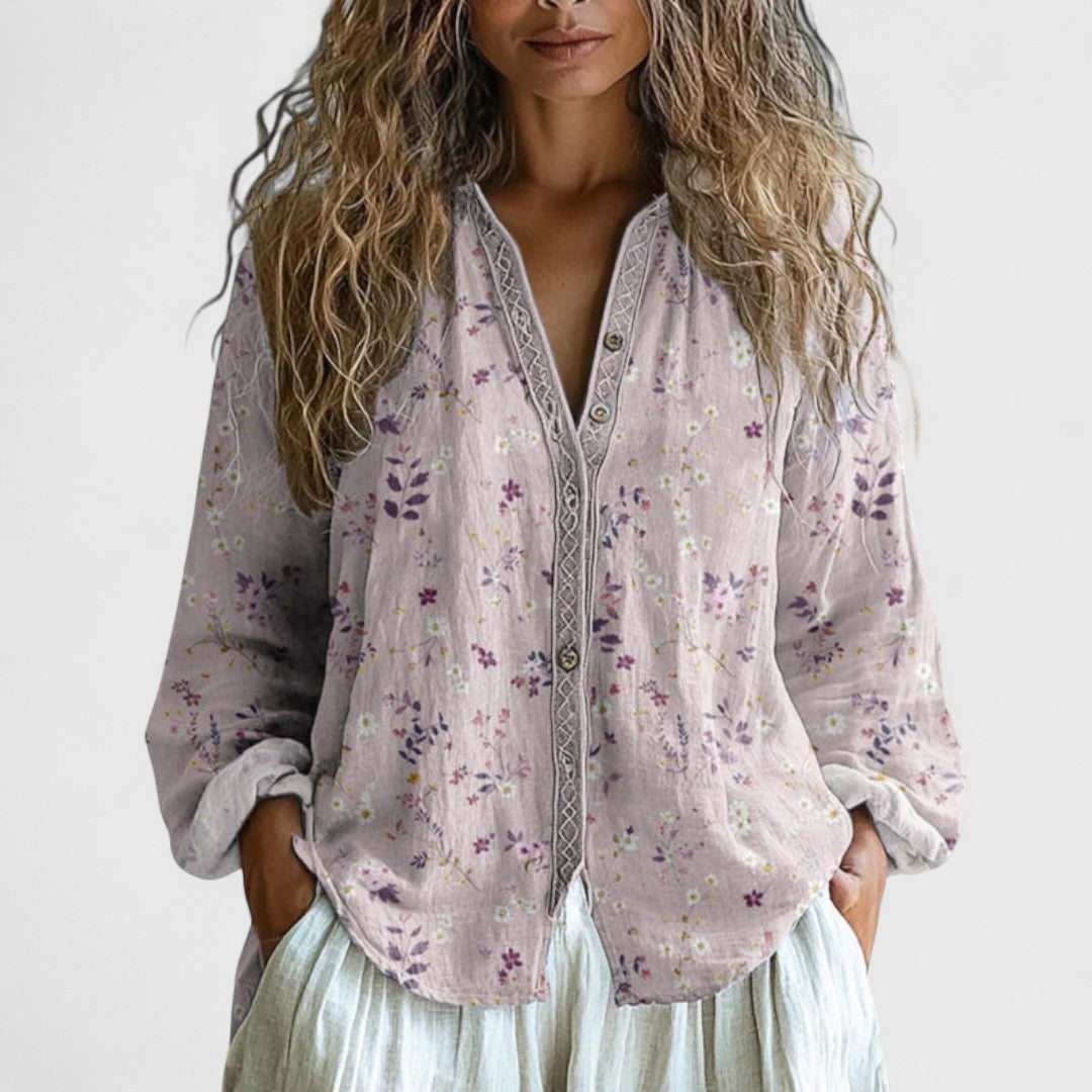 Lexi - Retro-Inspired Blouse