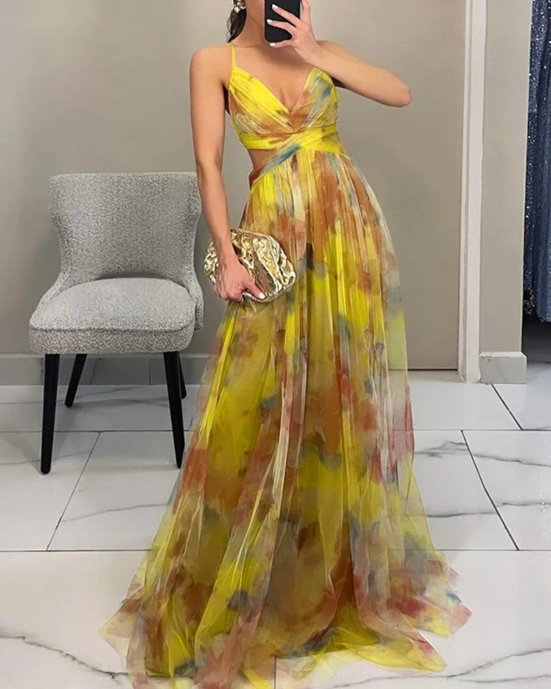 Giselle - Enchanting Floral Dress
