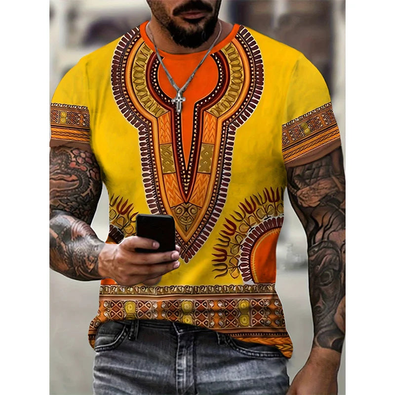 Faolan - Graphic Dashiki T-Shirt
