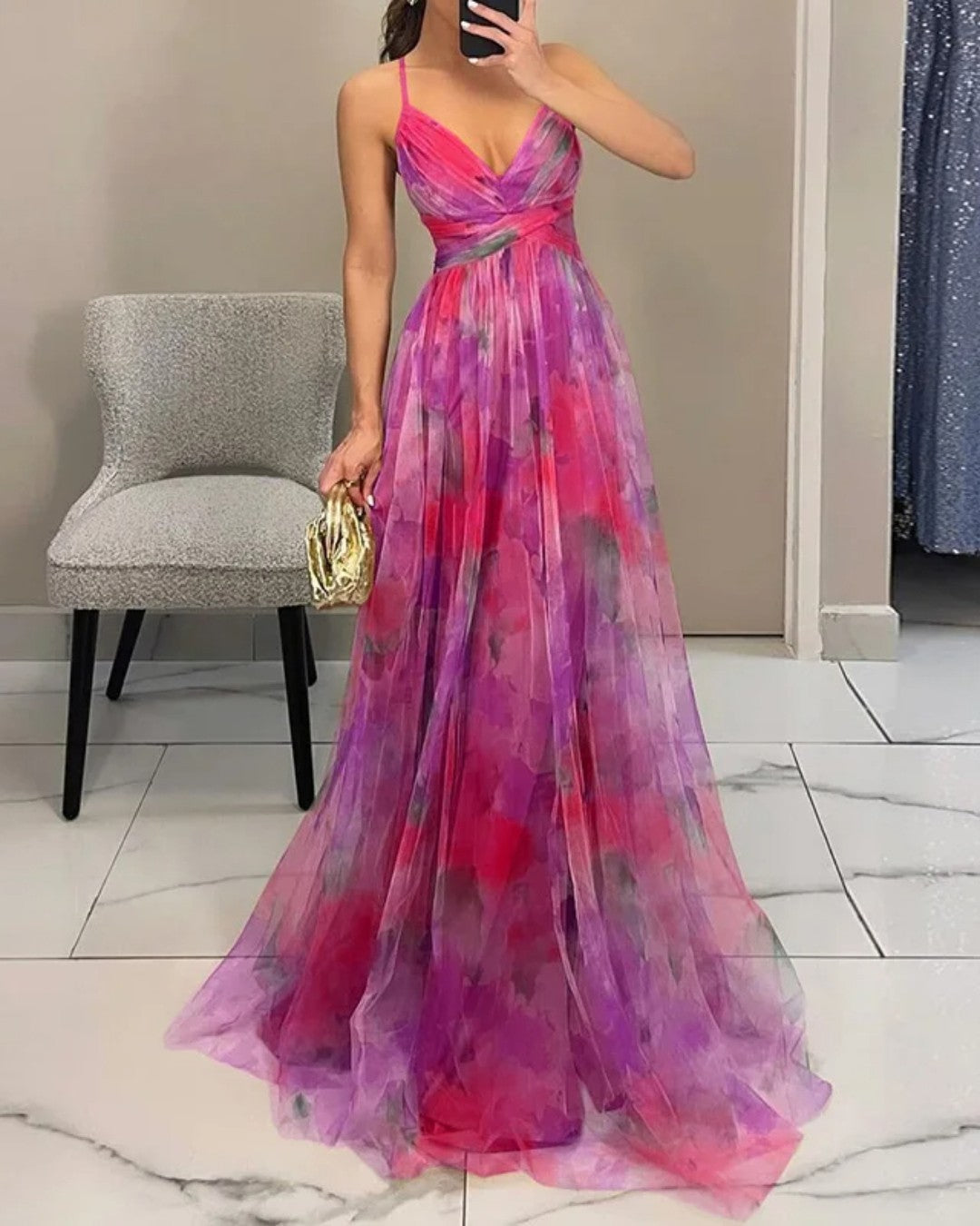 Giselle - Enchanting Floral Dress
