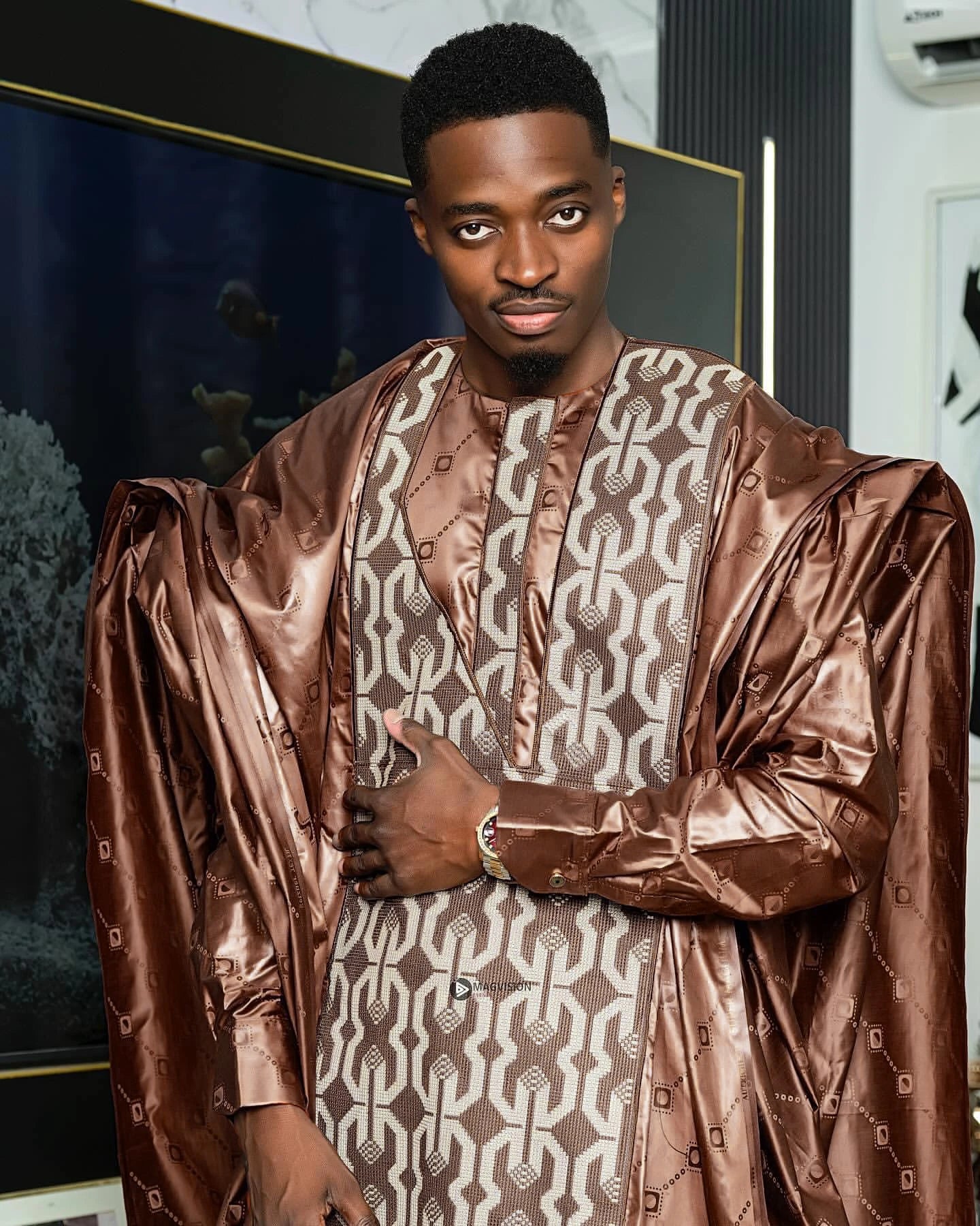 Colm - Artisan Agbada Set