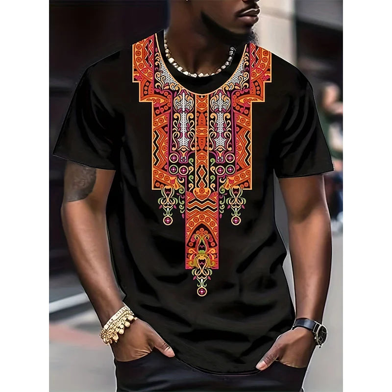 Fergal - Tribal Graphic T-Shirt
