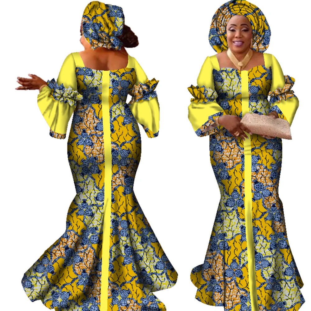 Aisling - Printed Maxi Dress