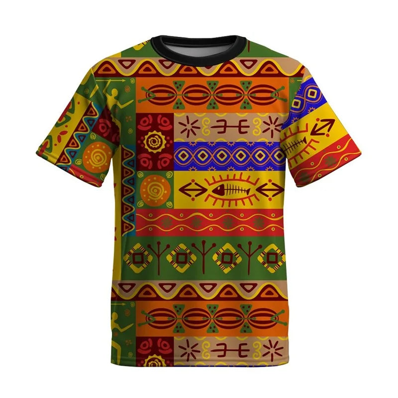 Eamon - Pattern Wave T-Shirt