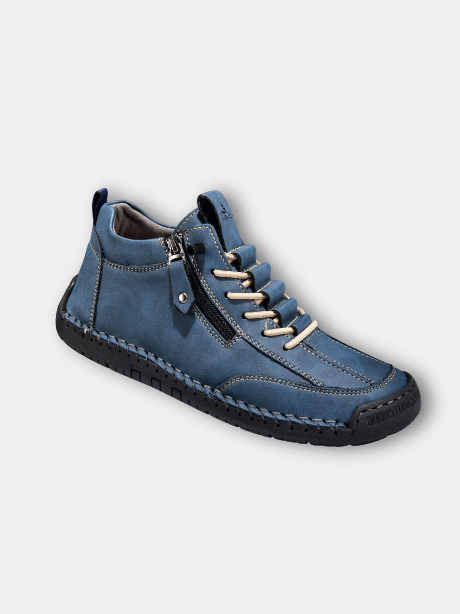 Christian | Men's Nubuck Zip-Up Shoes