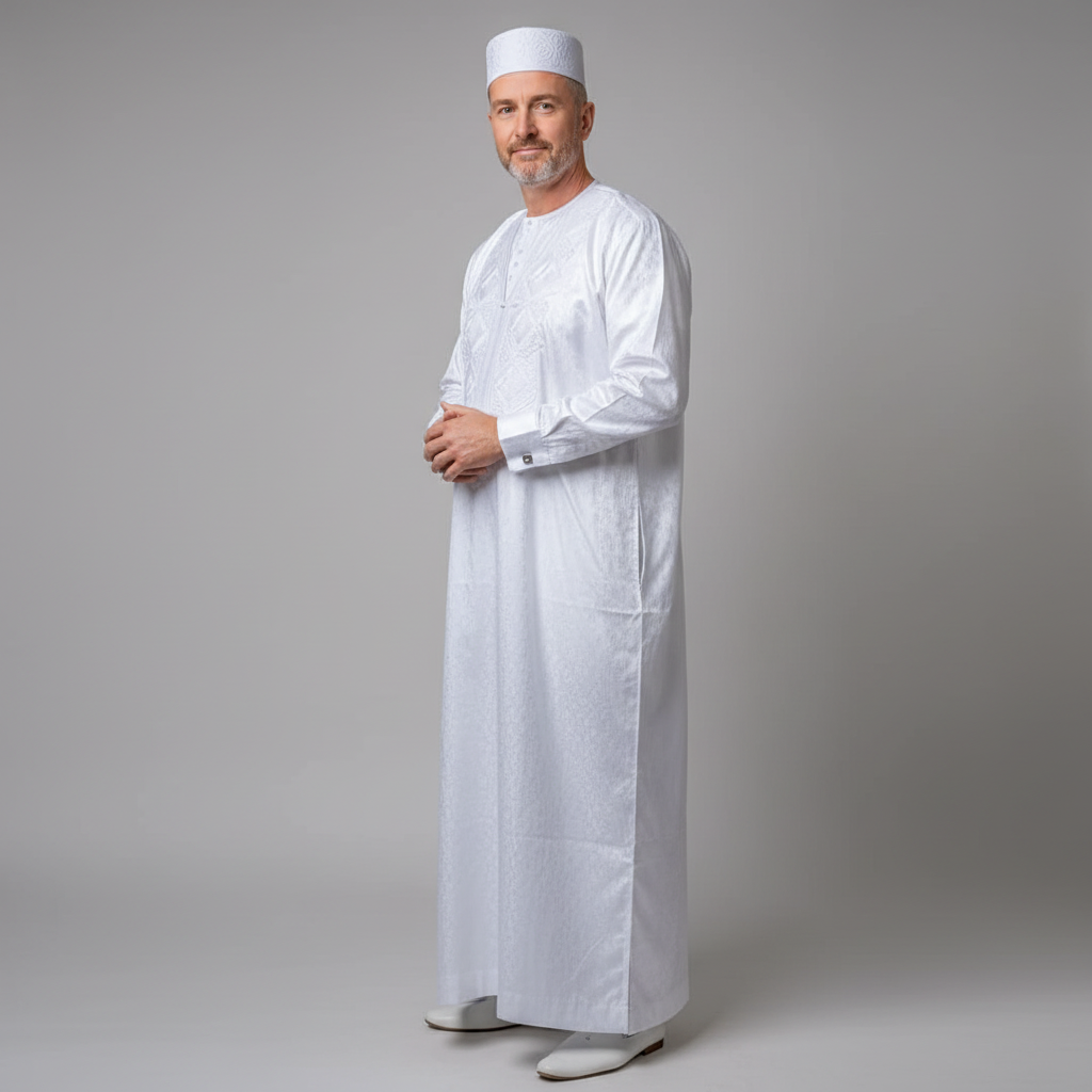 Callum - Bazin Riche Embroidered Set