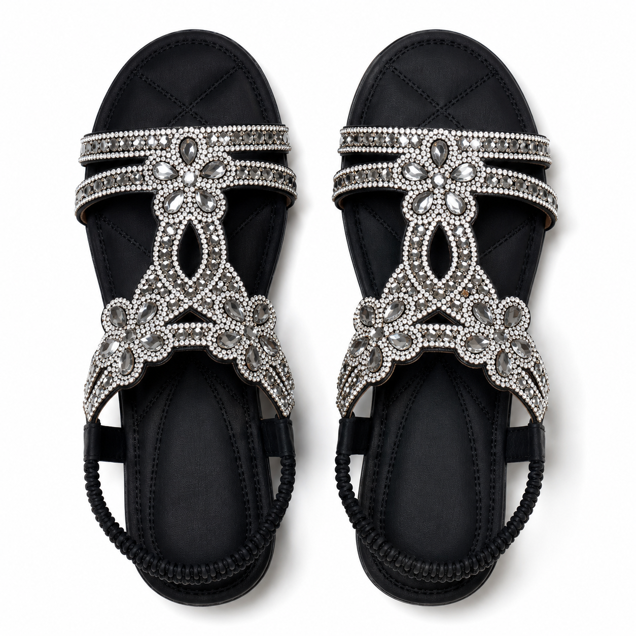 Greta - Elegant Wedge Sandals