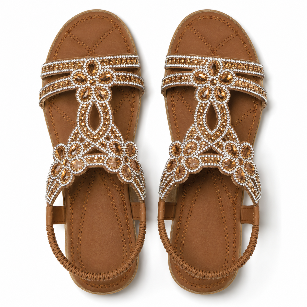 Greta - Elegant Wedge Sandals