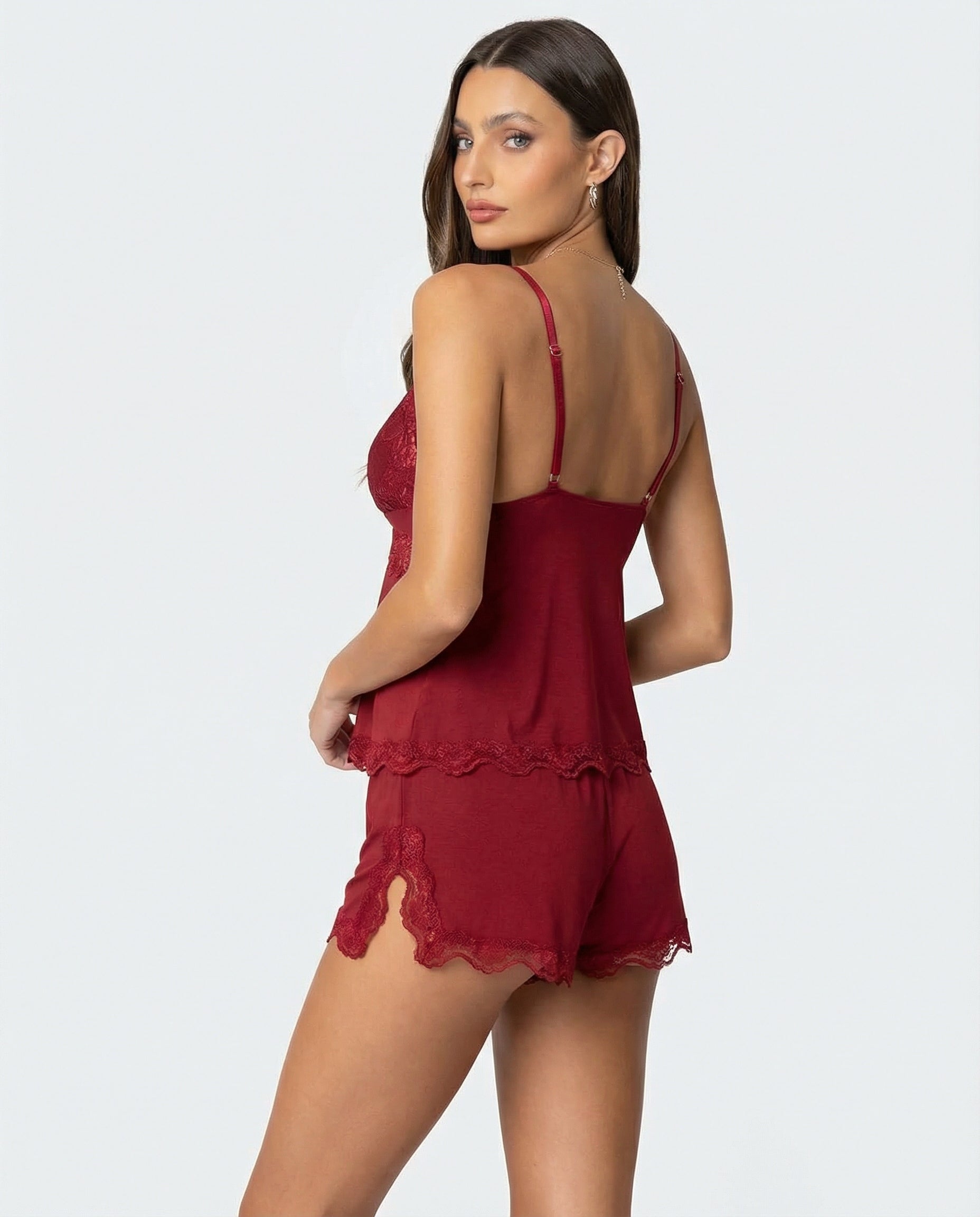 Casey - Midnight Kiss Lace Set