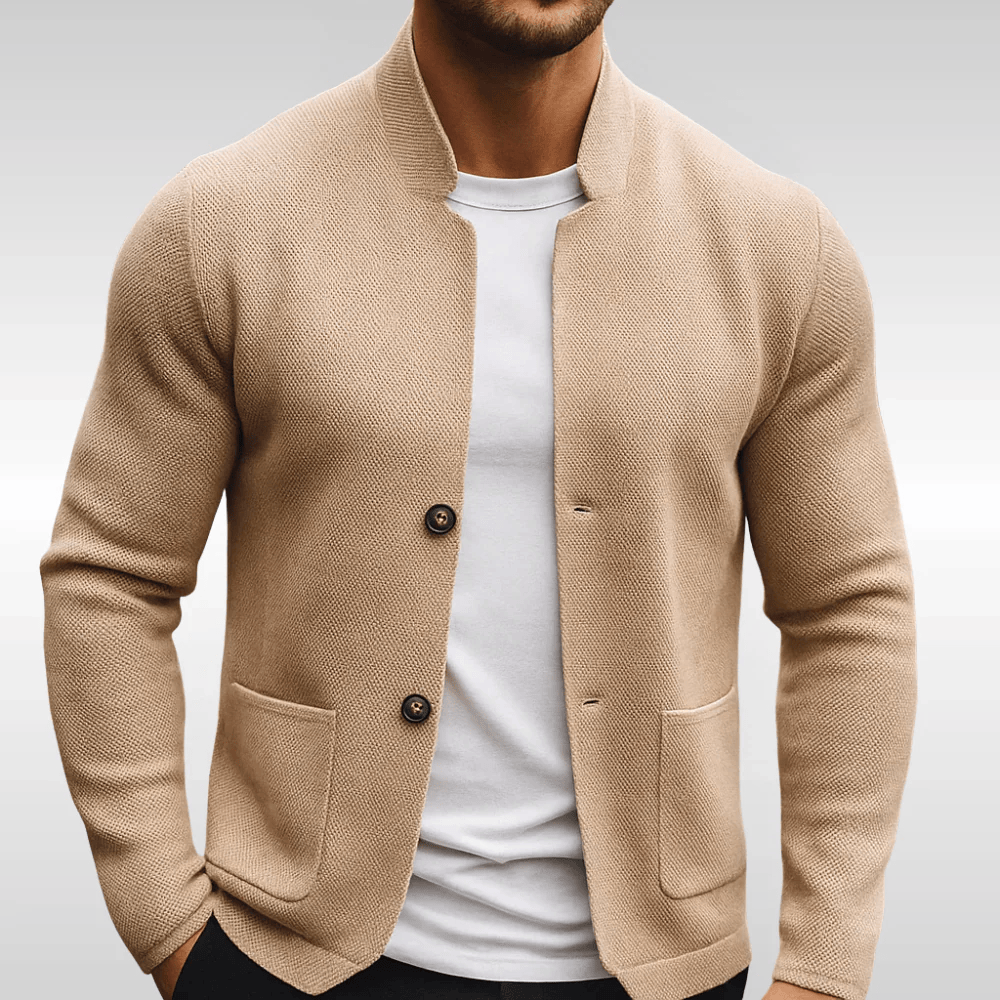 Francis - Knitted Textured Vest