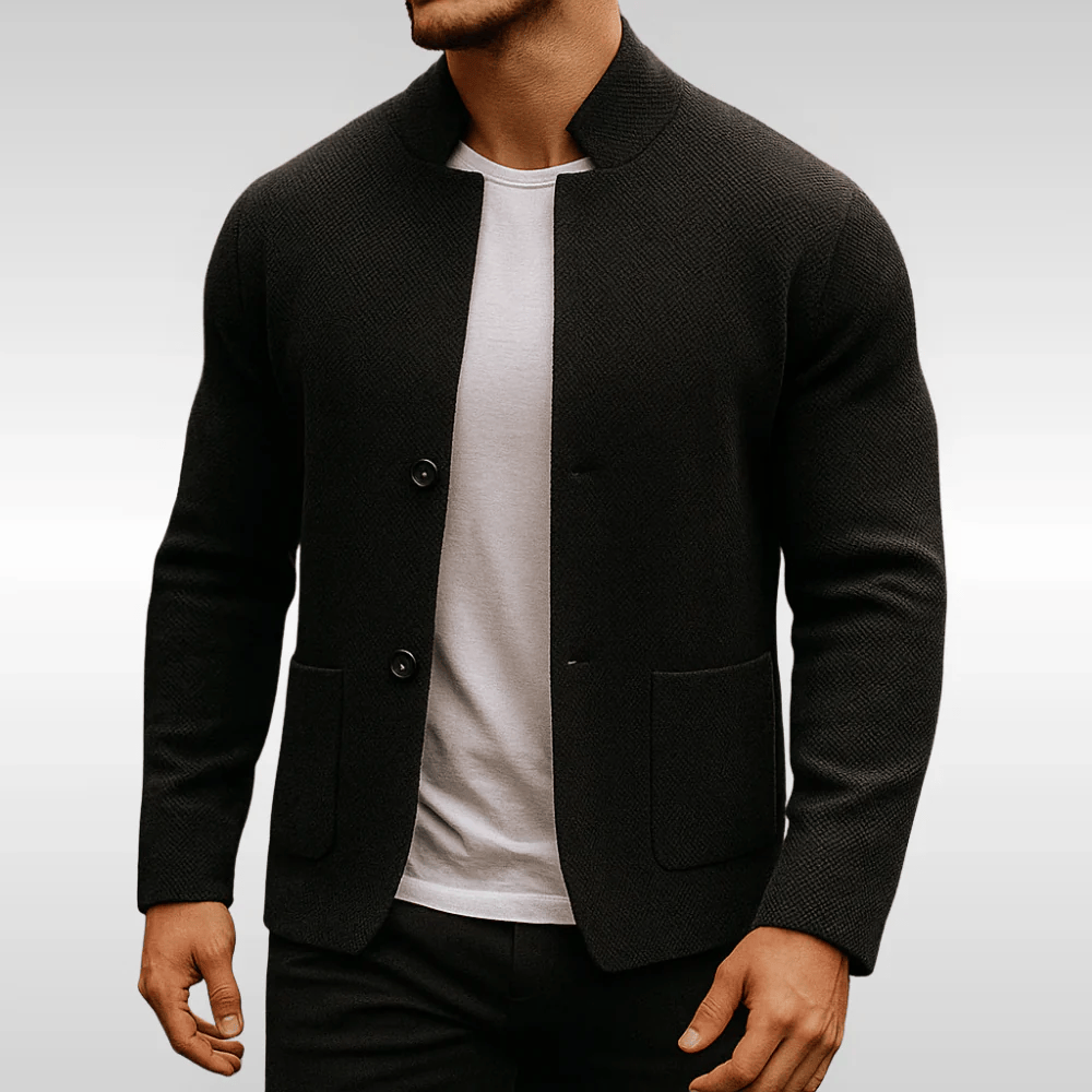 Francis - Knitted Textured Vest