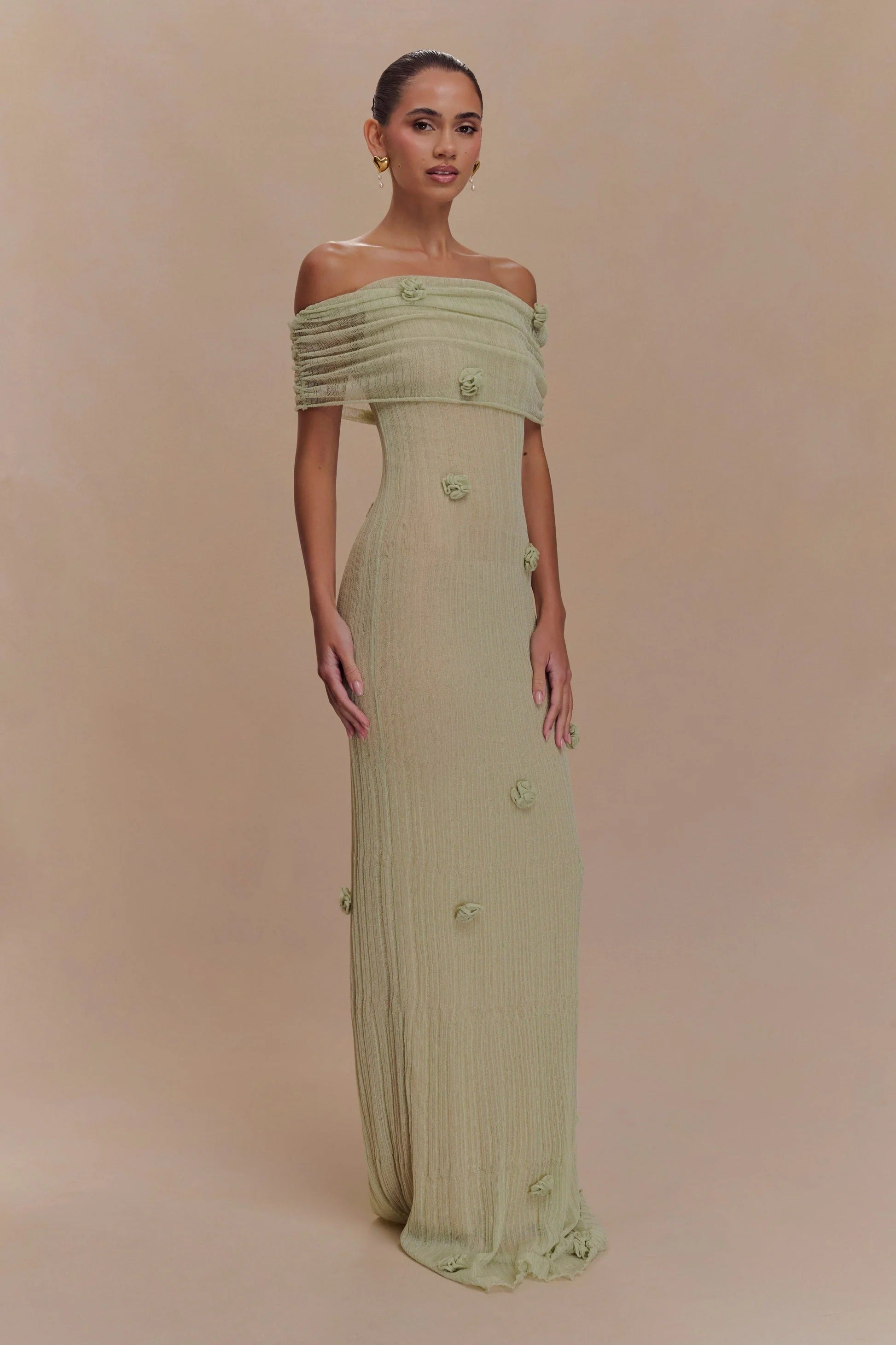 Maxi Dress in Orchid Knit