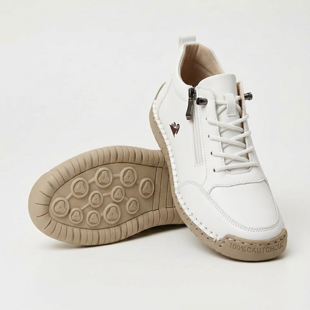 Neveah - Comfortable Orthopaedic Shoes with Zip