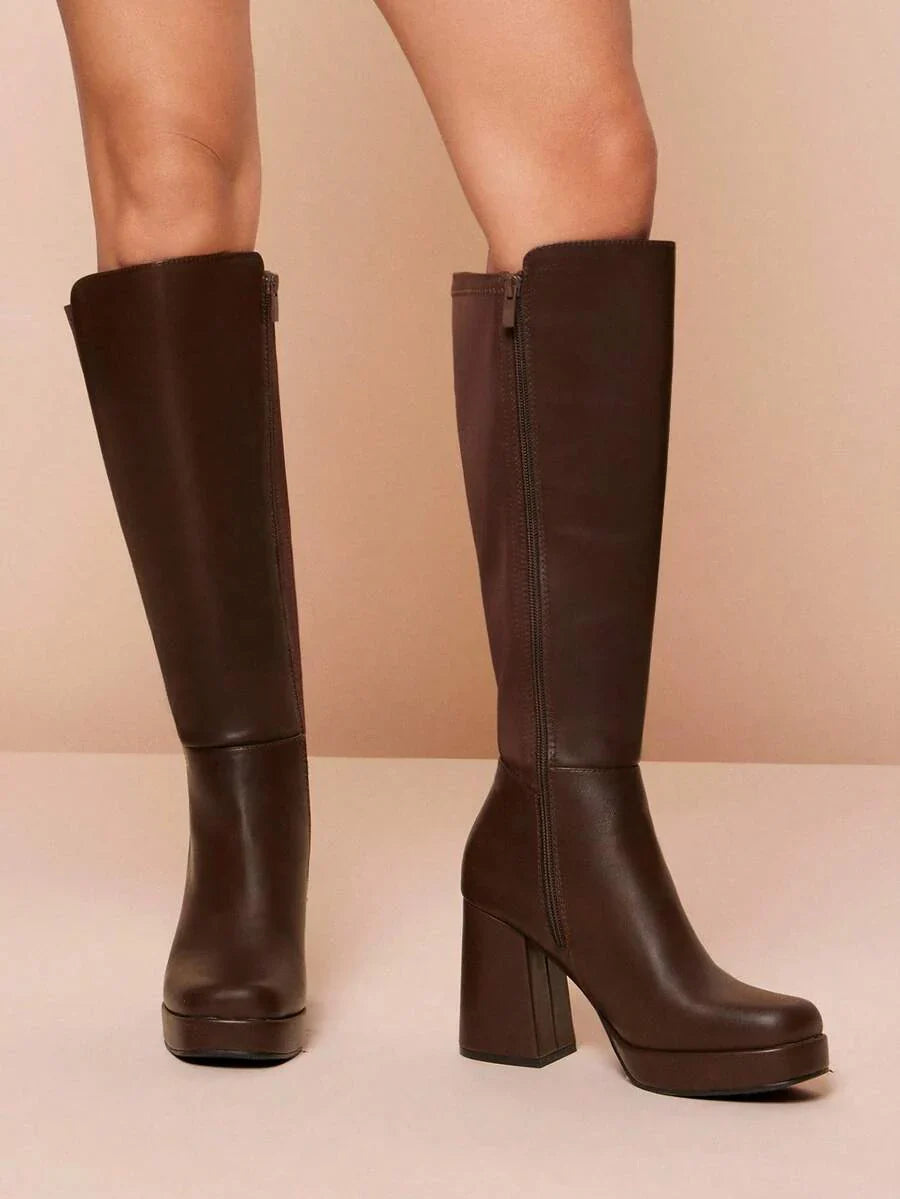 ERIN | Chic High-Heel Boots for Women