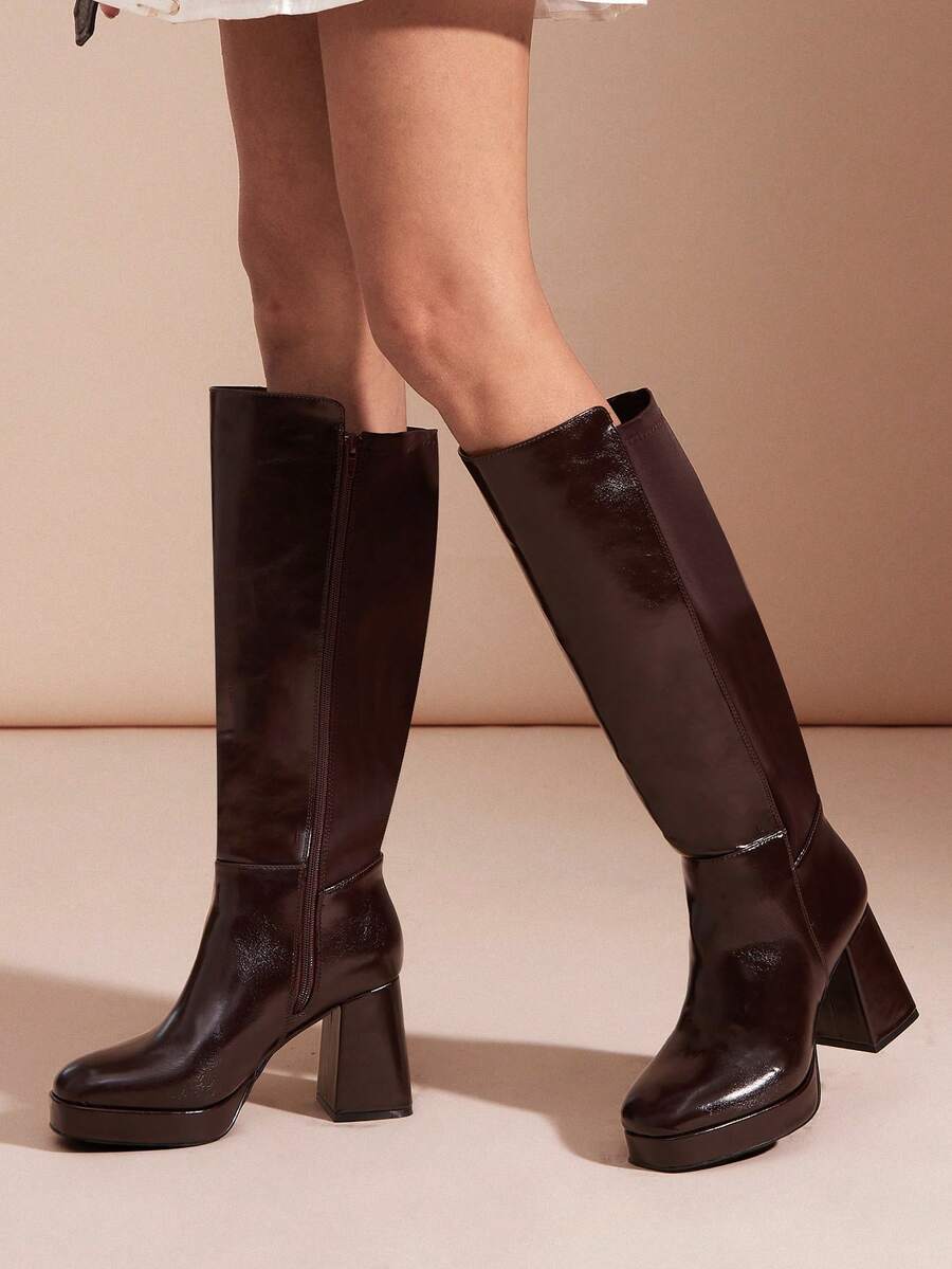 ERIN | Chic High-Heel Boots for Women
