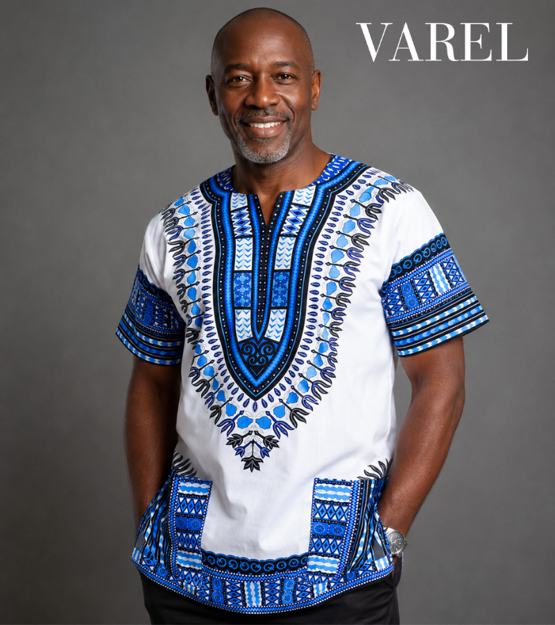 Cathal - Cultural Print Shirt