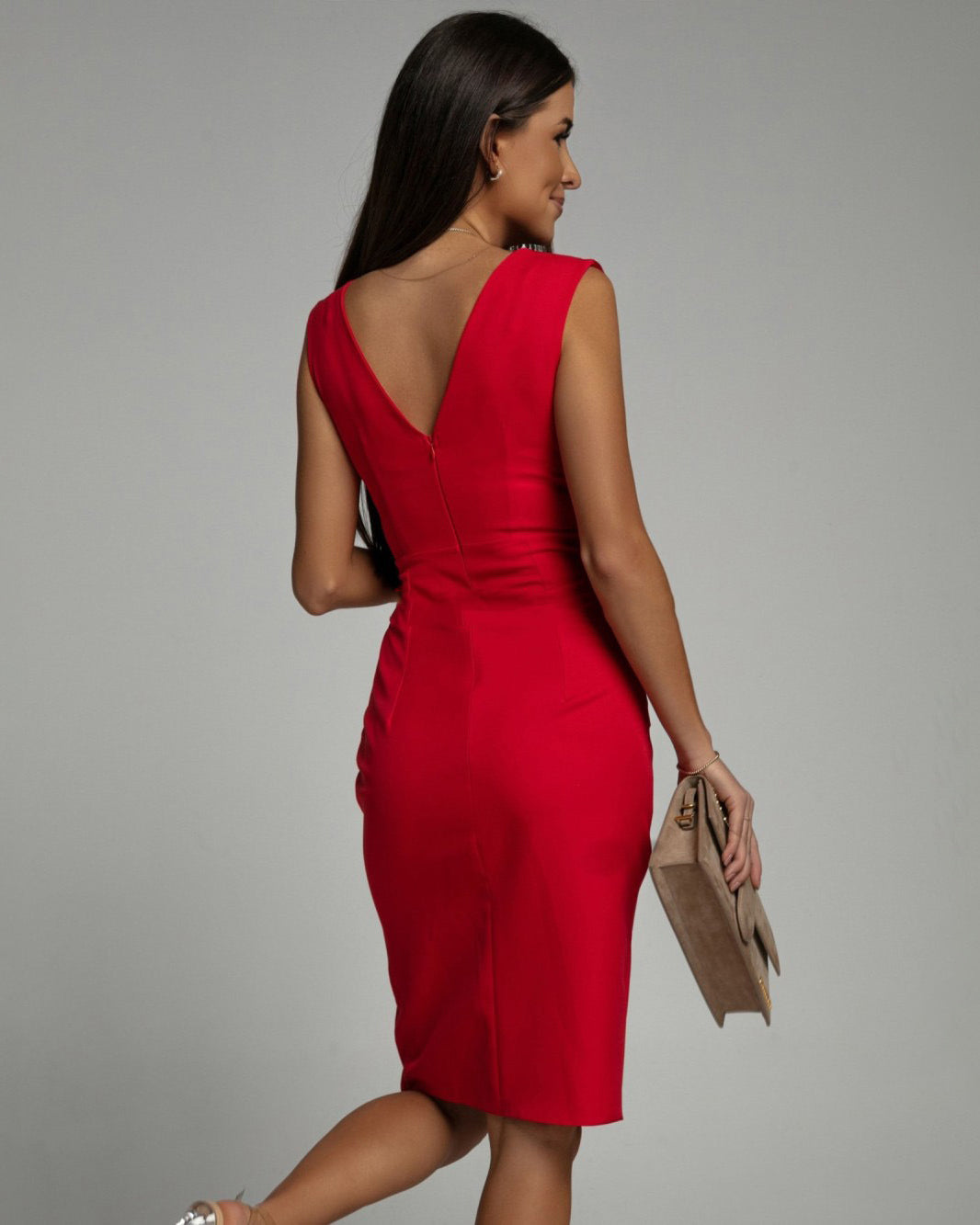 Isa - Charming Dress with Fashionable Split