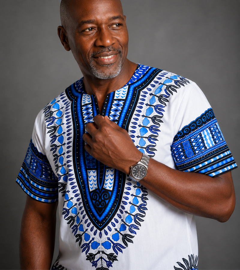 Cathal - Cultural Print Shirt