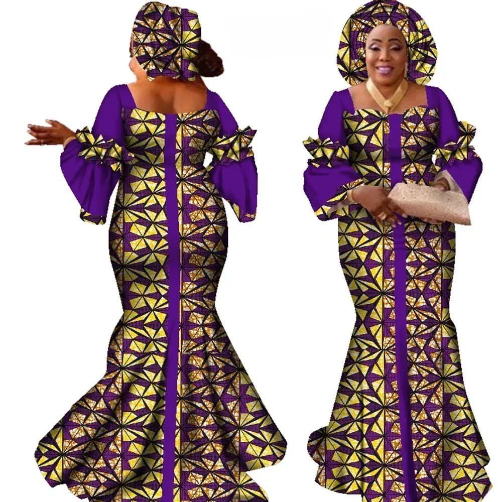 Eabha - Modern African Maxi Dress