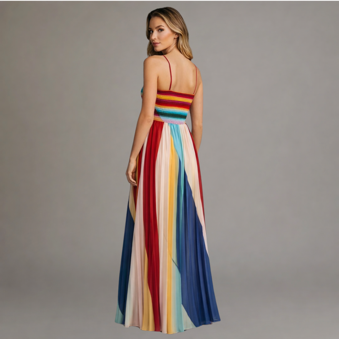 Julia | Colourful Maxi Dress