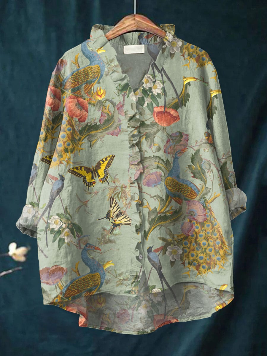 Scarlet Elegance Blouse