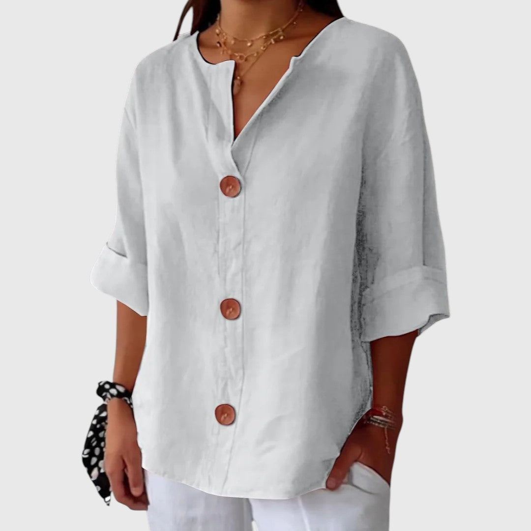 Reza - Relaxed Textured Top