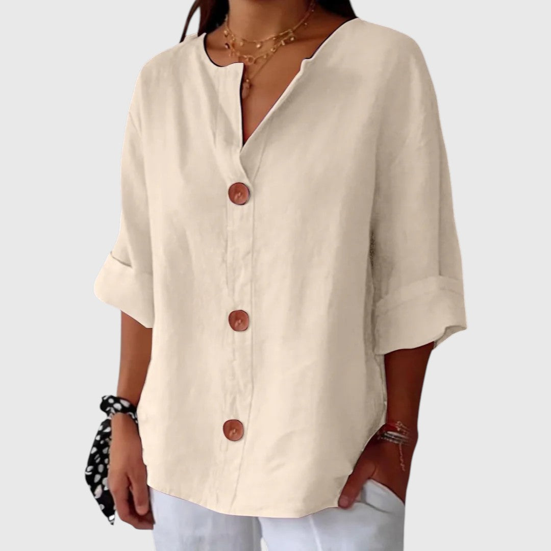Reza - Relaxed Textured Top