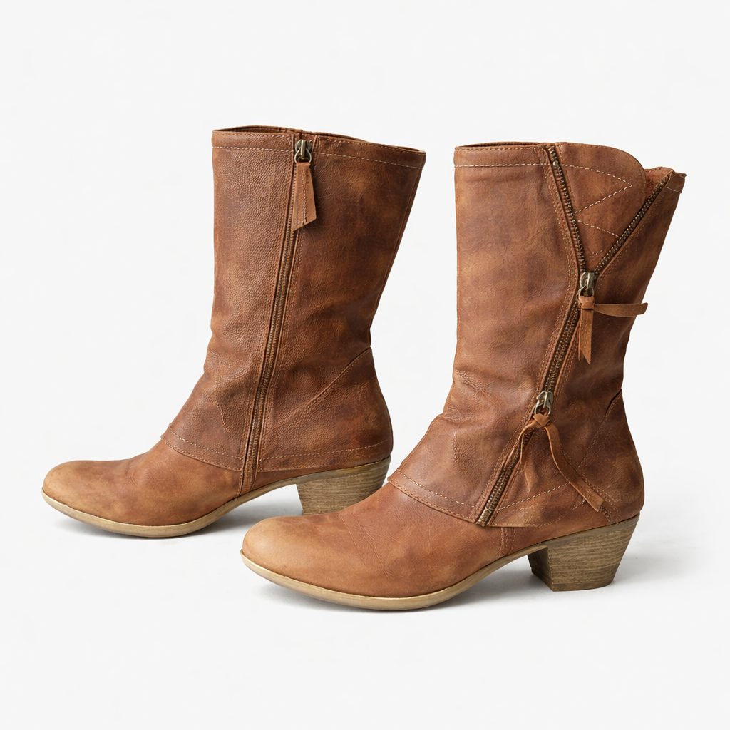 LILY | Mid-Calf Booties