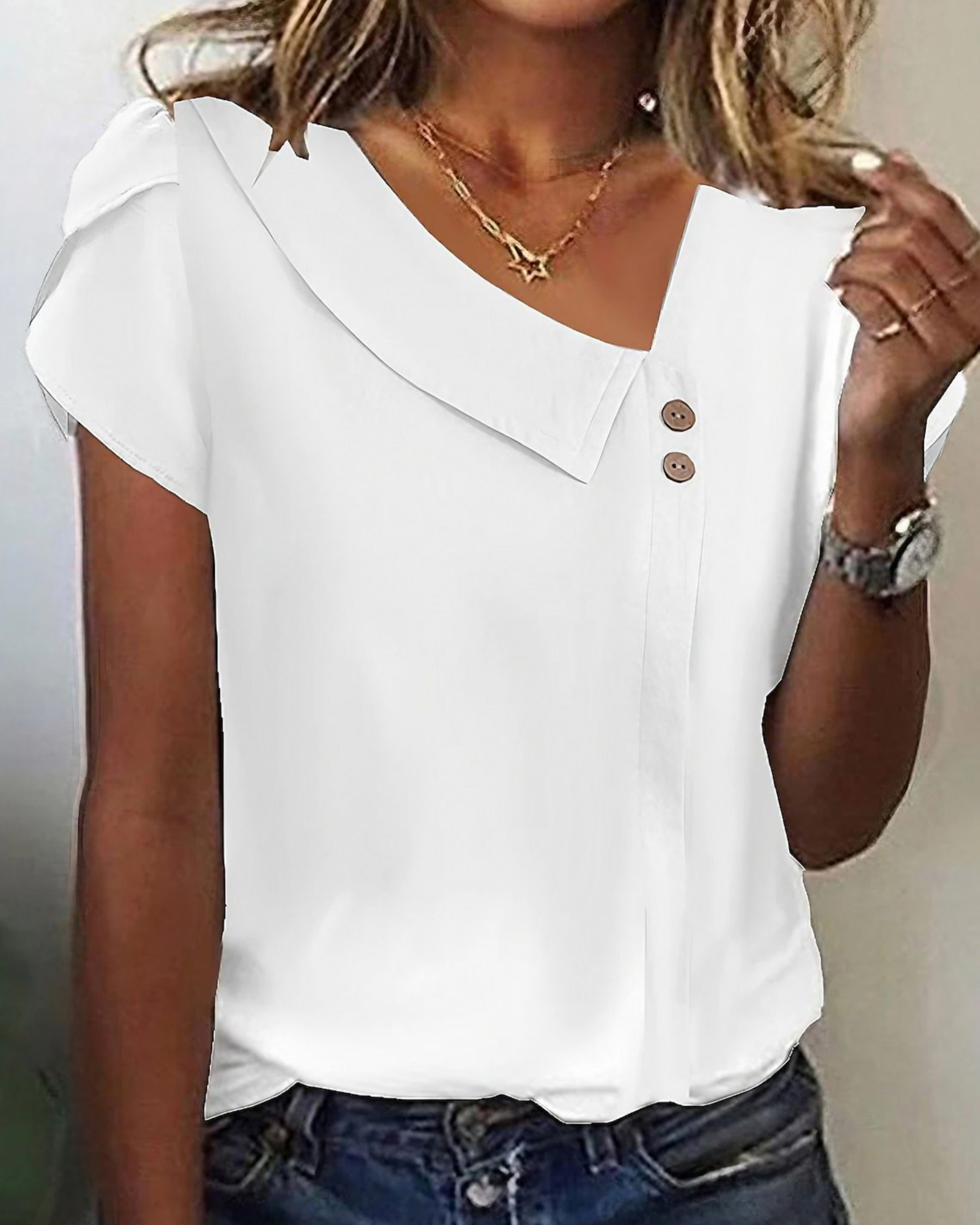 Linnea - Casual Striped Blouse
