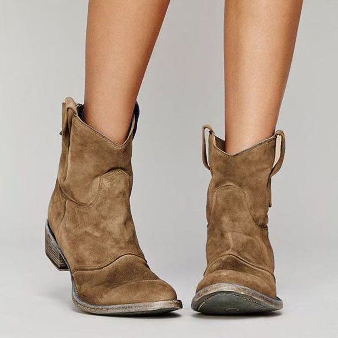Kate | Suede Ankle Boots