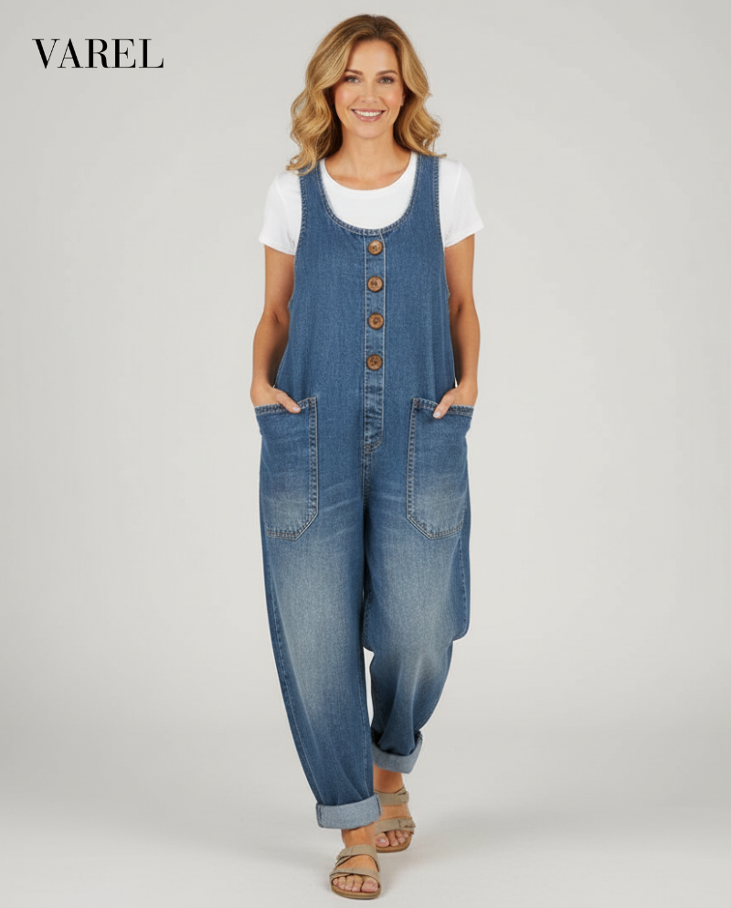 Zaria - Vintage Denim Overalls