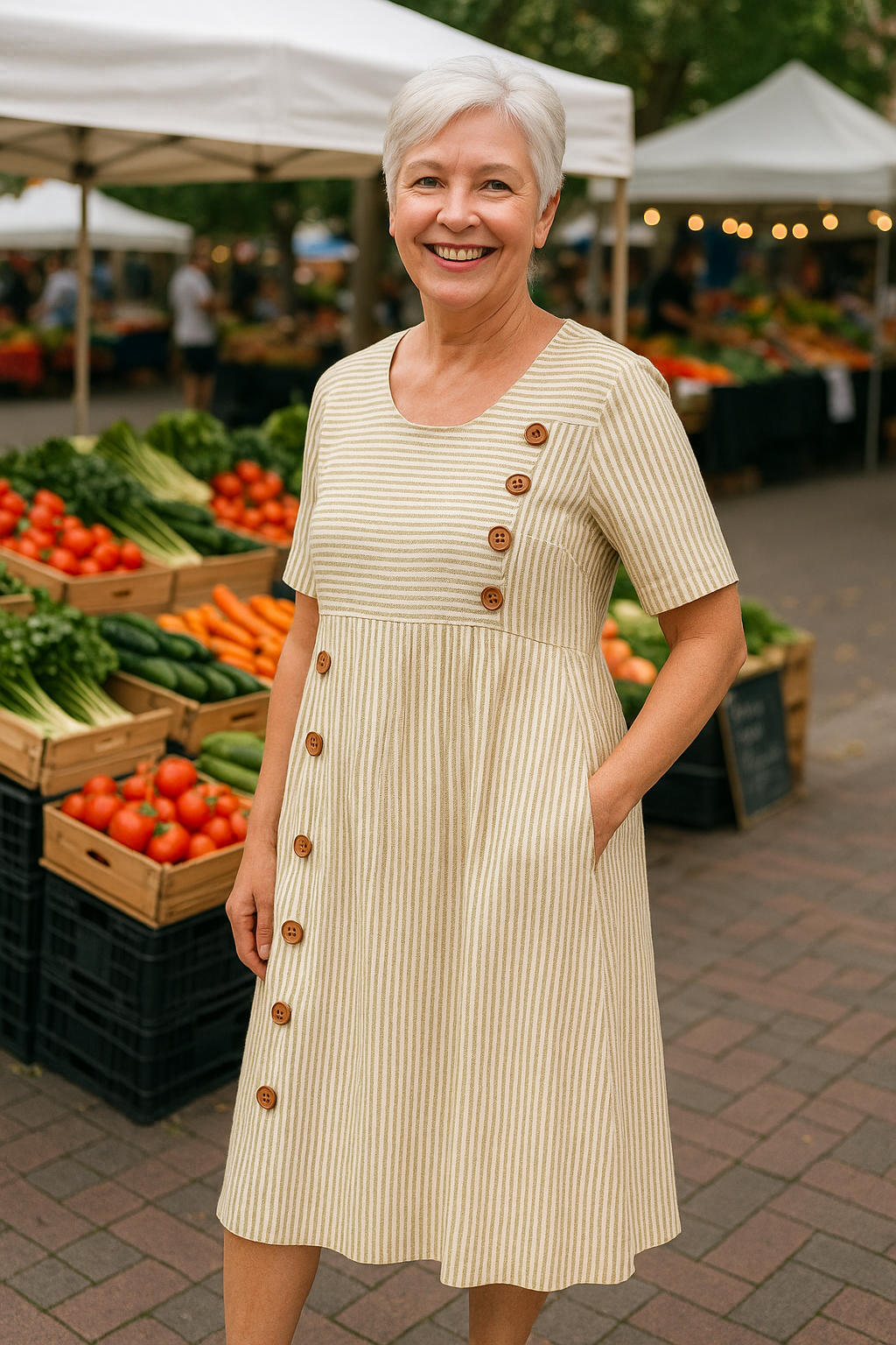 Taryn - Airy Midi Dress