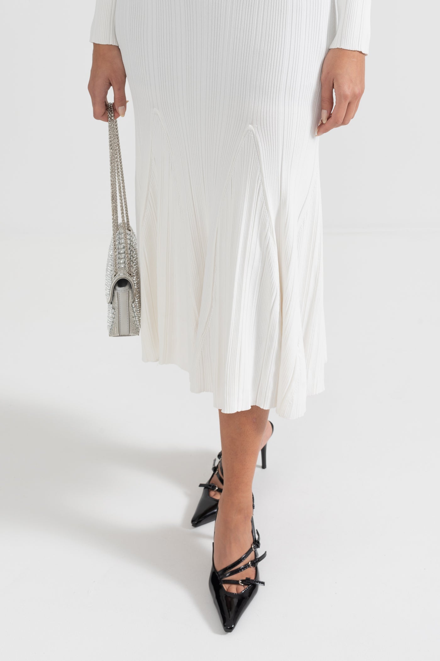 Raya - Ribbed Long-sleeve Dress