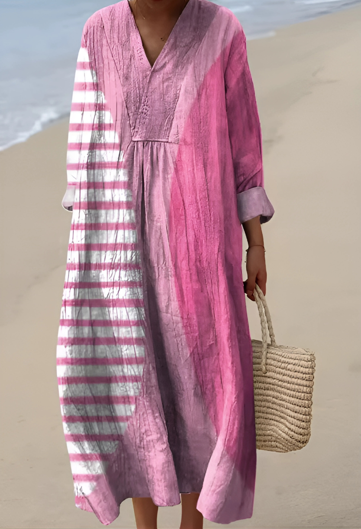 Claire | Artistic Abstract Dress