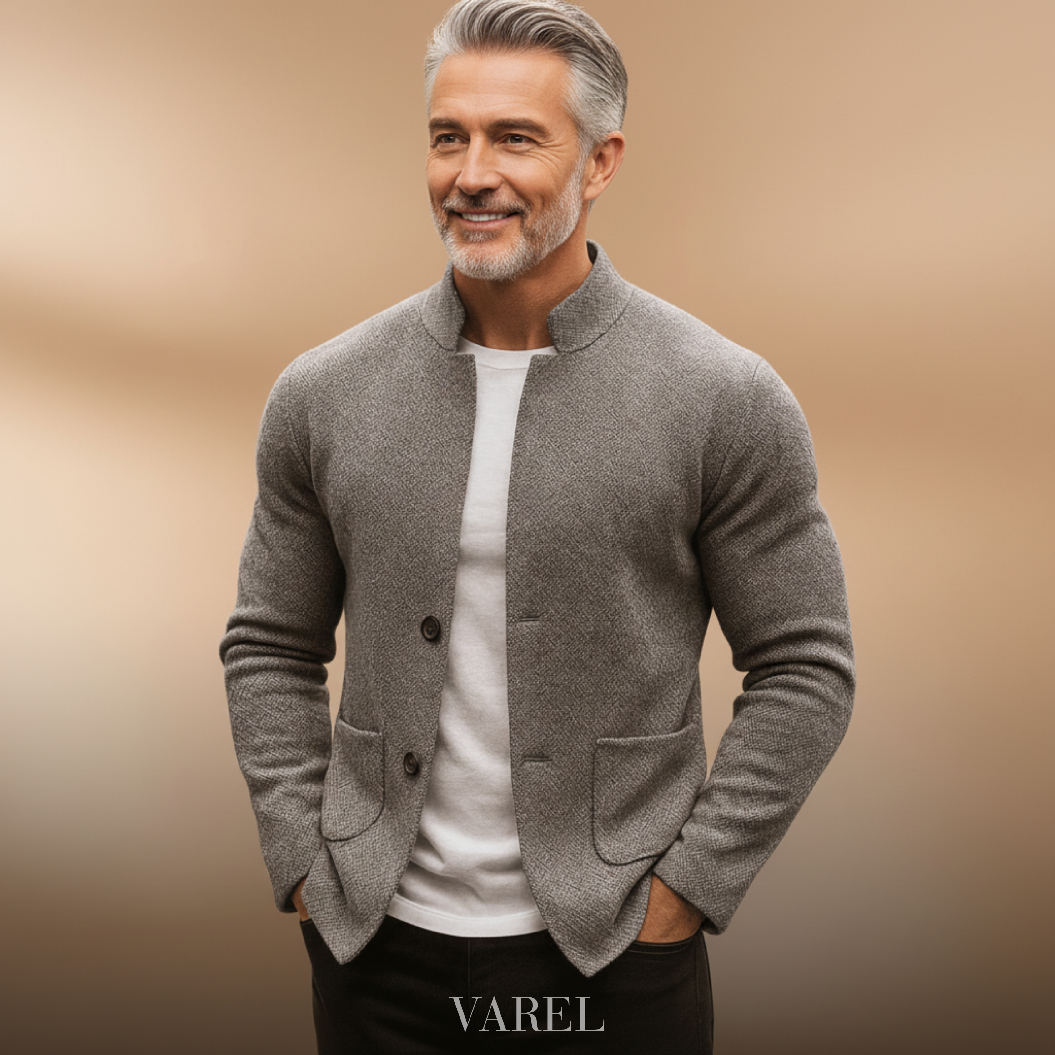 Francis - Knitted Textured Vest