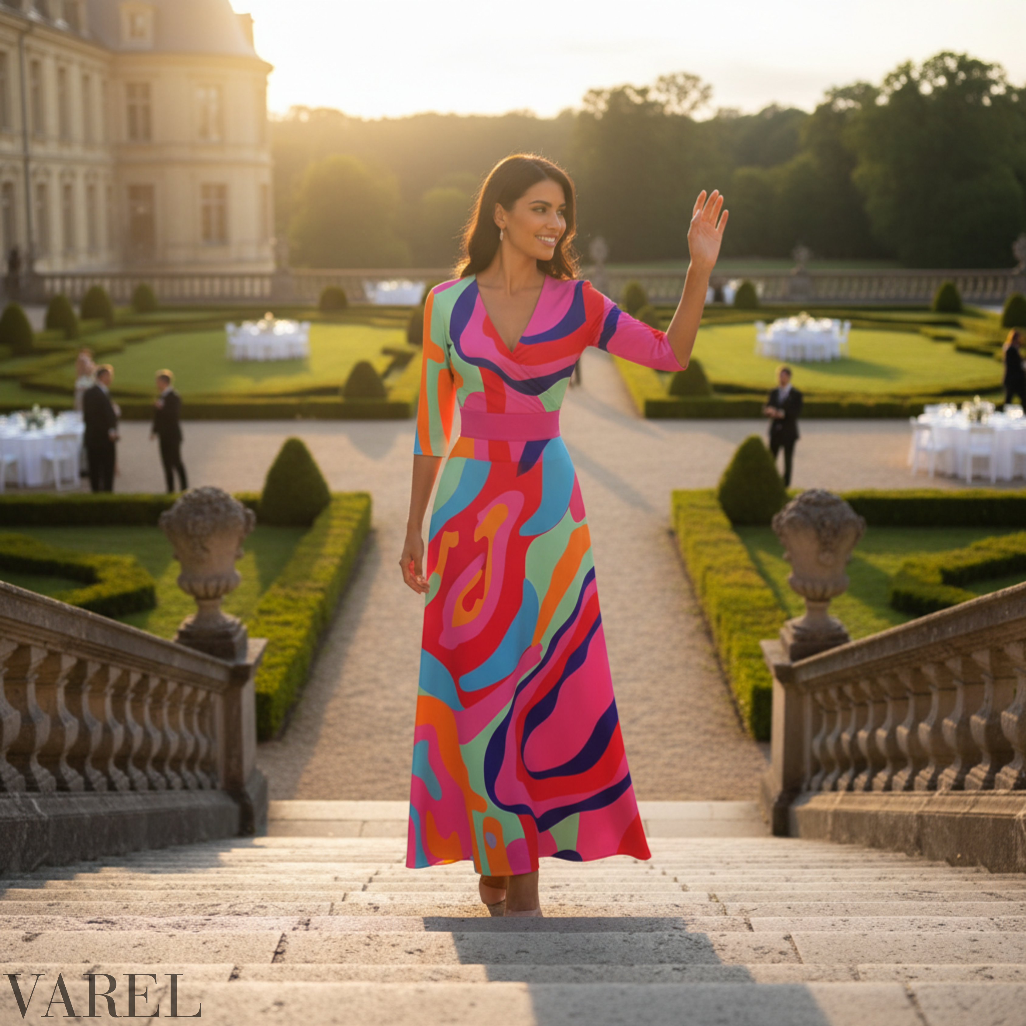 Lisette - Elegant Flowing Dress